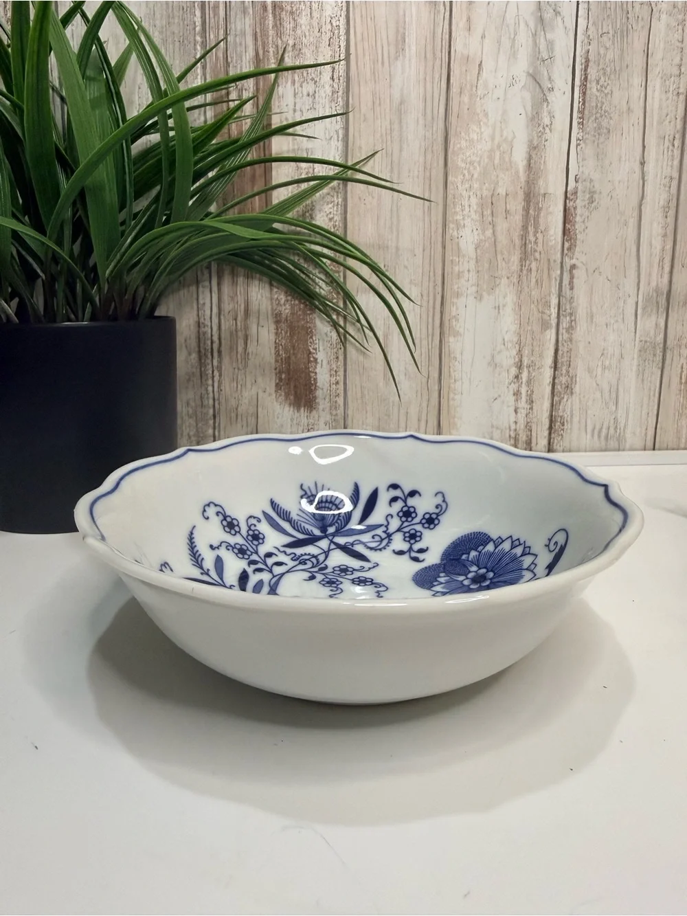 5 3/8” Soup/Fruit Bowl Vintage Blue Danube